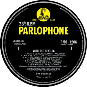 The Beatles With The Beatles UK英盤LP Mono B50005 - The Beatles In Mono 14 LP Box Set (UK) - Tracks